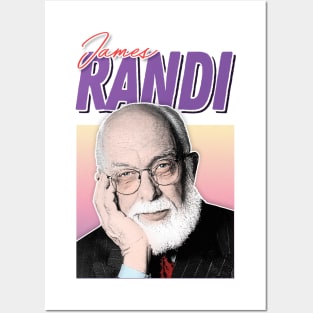 James Randi / Skeptic Aesthetic Fan Design Posters and Art